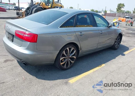 2013 Audi A6 2.0T Premium из США, поврежденный, VIN WAUGFAFC2DN156924